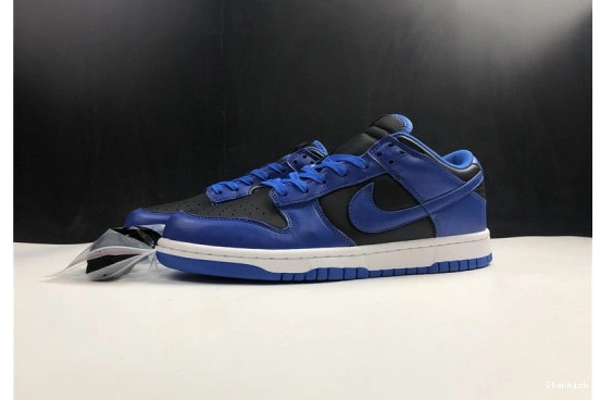 Dunk Retro Low Black Nike Hyper (2021) DD1391-001 Cobalt 1103
